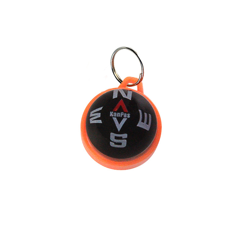 KanPas  EDC spherical Compass for backpack zipper puller ,can be used in non horizontal states / EDC-V20