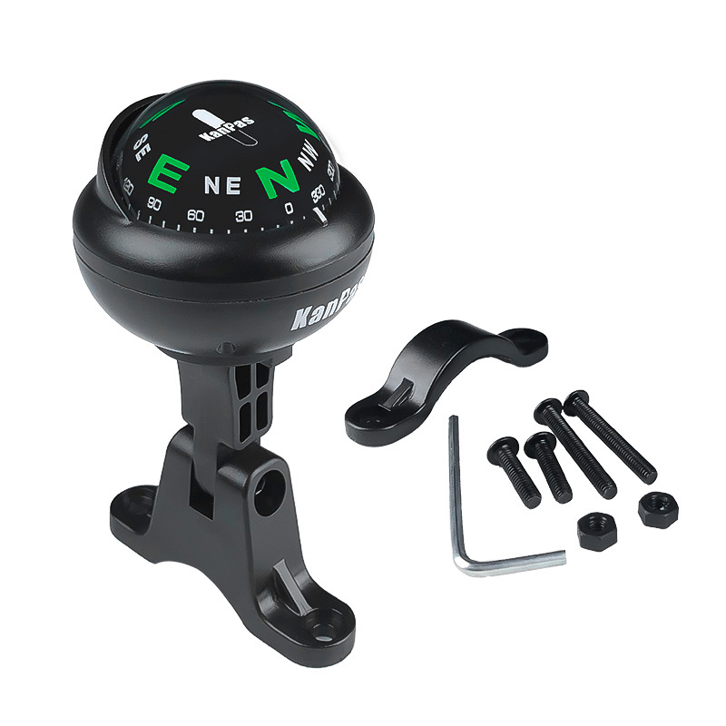 KanPas screw lock handlebar ball Compass for bike/cycle / ATV  / V-39-2