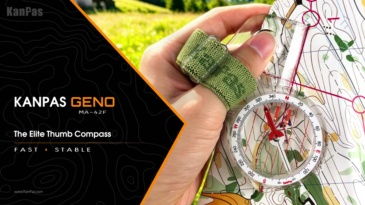 KanPas Elite Competition Compass With Slim Needle / Geno MA-42F