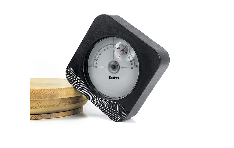 Kanpas Clinon Cli180 clinometer shown measuring slope angle in the field