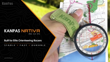 KanPas Elite Competition Orienteering Compass/ Nativa MA-43FS