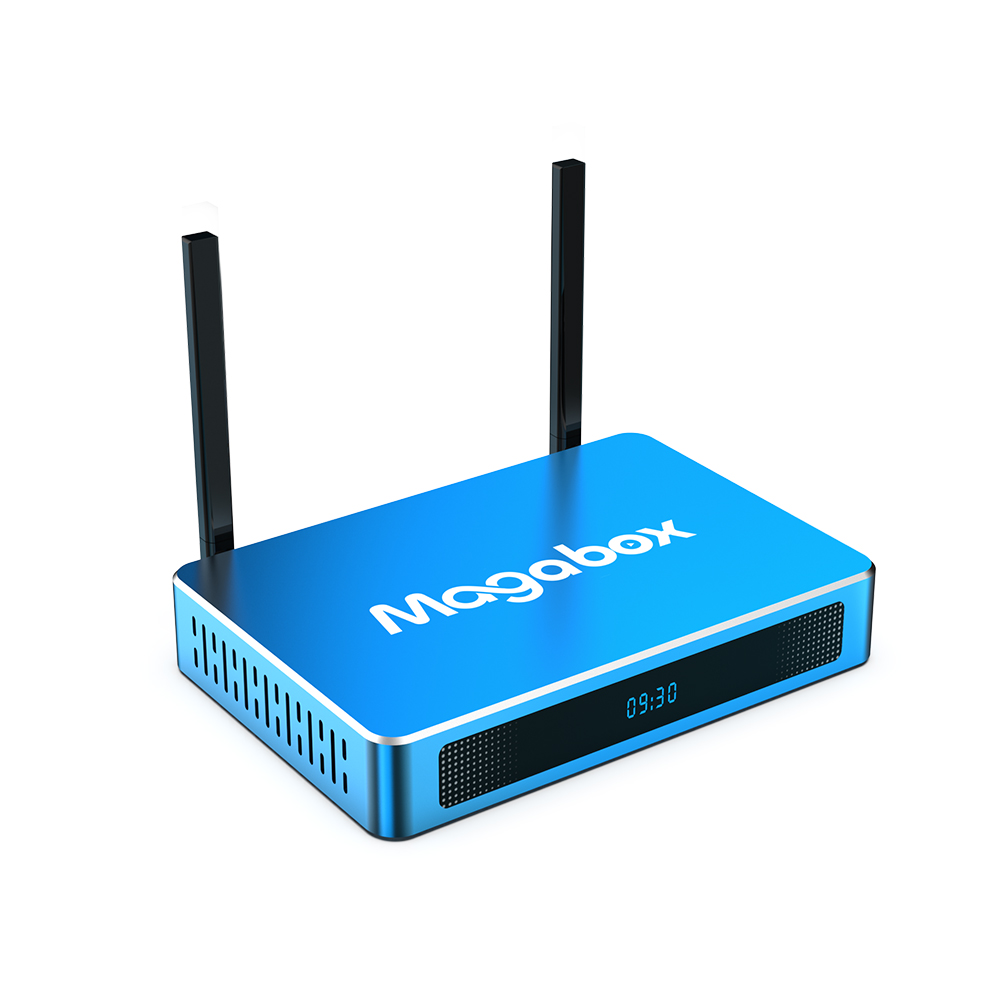 Hottest Android 12 4/128GB 1000M Dual band wifi Magabox MG5 MAX USA IPTV BOX VS Superbox S6 max