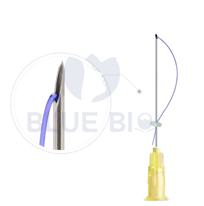 Korea Beauty Anti-Aging Filling Absorbable Sharp Needle 26g 27g 29g 30g Face Lifting Smooth Mono Pdo Thread Lift