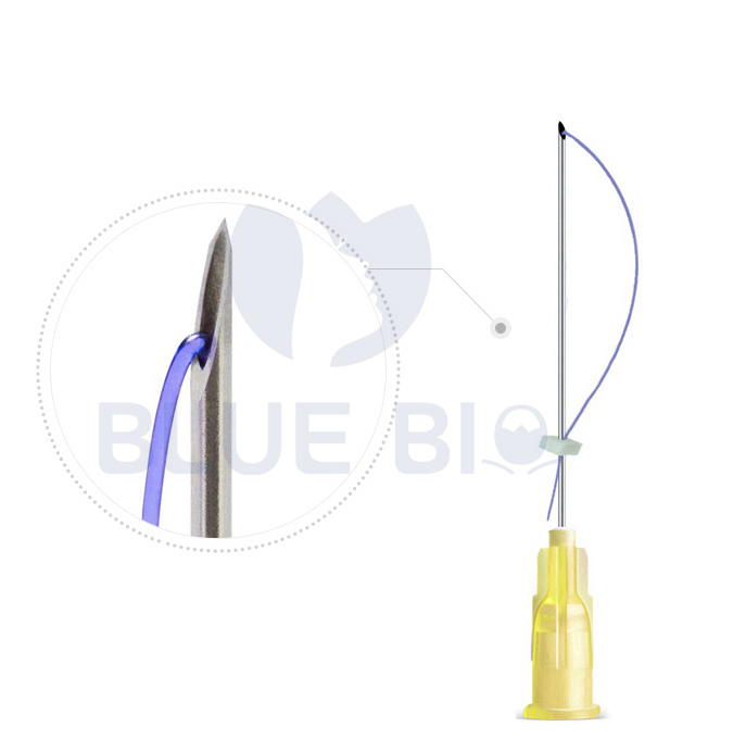 Korea Beauty Anti-Aging Filling Absorbable Sharp Needle 26g 27g 29g 30g Face Lifting Smooth Mono Pdo Thread Lift