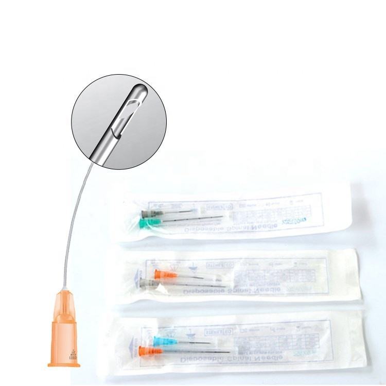 Beauty Personal Care Cannula Needle 18G 22G 25G 27G Stainless Steel fine syringe Blunt Tip Micro Cannula for Dermal Filler
