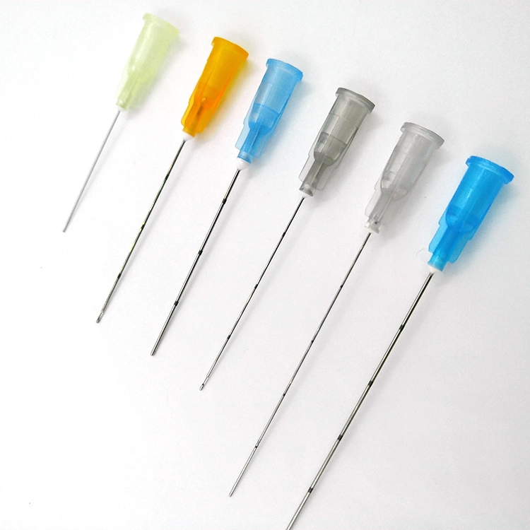 Beauty Personal Care Cannula Needle 18G 22G 25G 27G Stainless Steel fine syringe Blunt Tip Micro Cannula for Dermal Filler