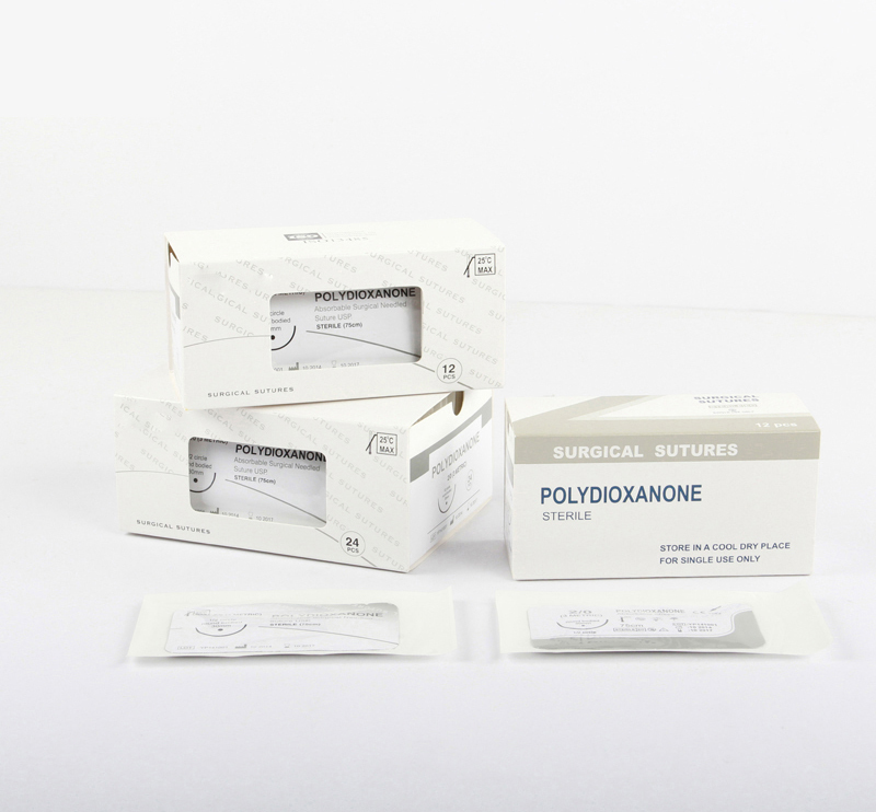 Medical Disposable Surgical Polyglactin 910 /Vicryl / PGA / PDO / silk / nylon / Chromic catgut Polypropylene Surgical Suture