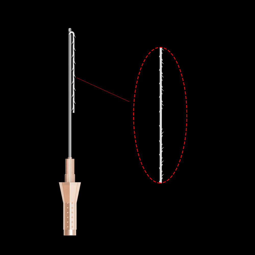 Pcl Thread 360 ° Cog Sharp Blunt Cannula V Line Face Shaping Lifting Pcl Threads For Face Nose Eye Body Lifting Thread