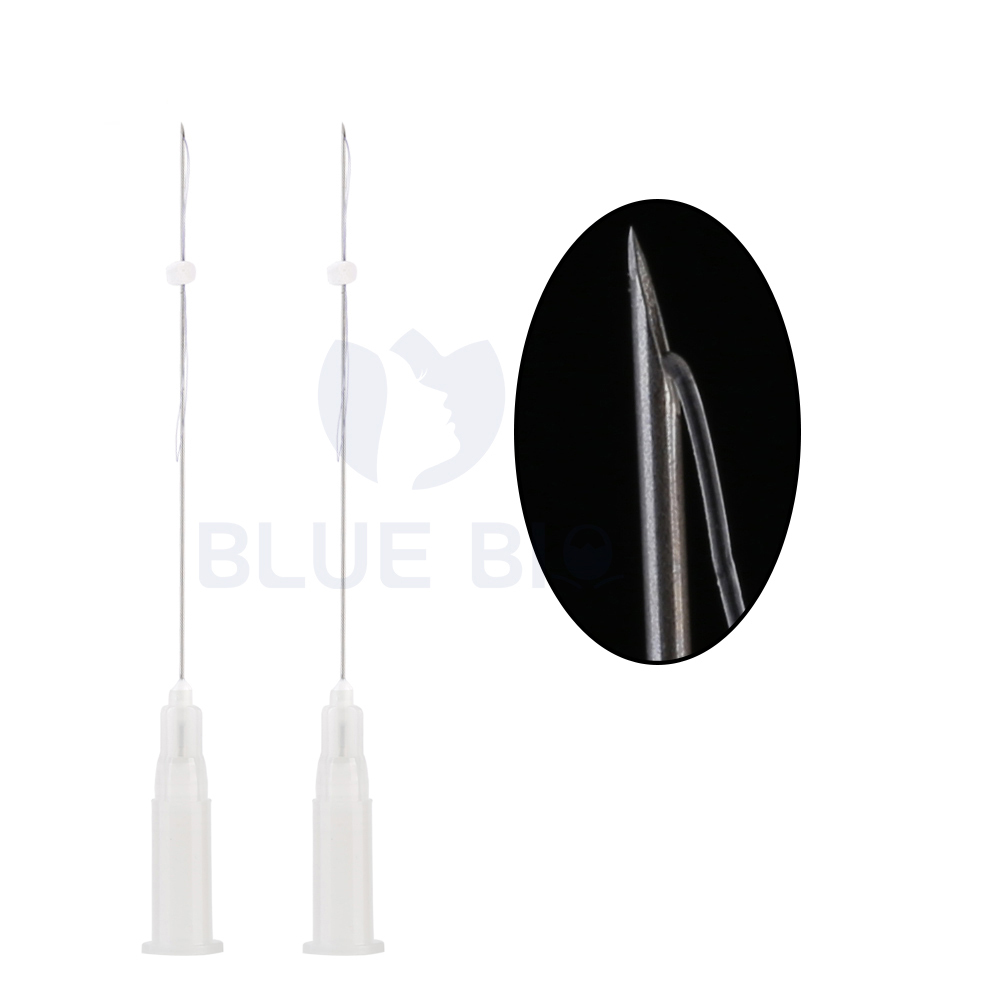 20pcs Pcl threads 26G 27G 29G 30G facial skin tightening Sharp needle Mono Screw thread lift