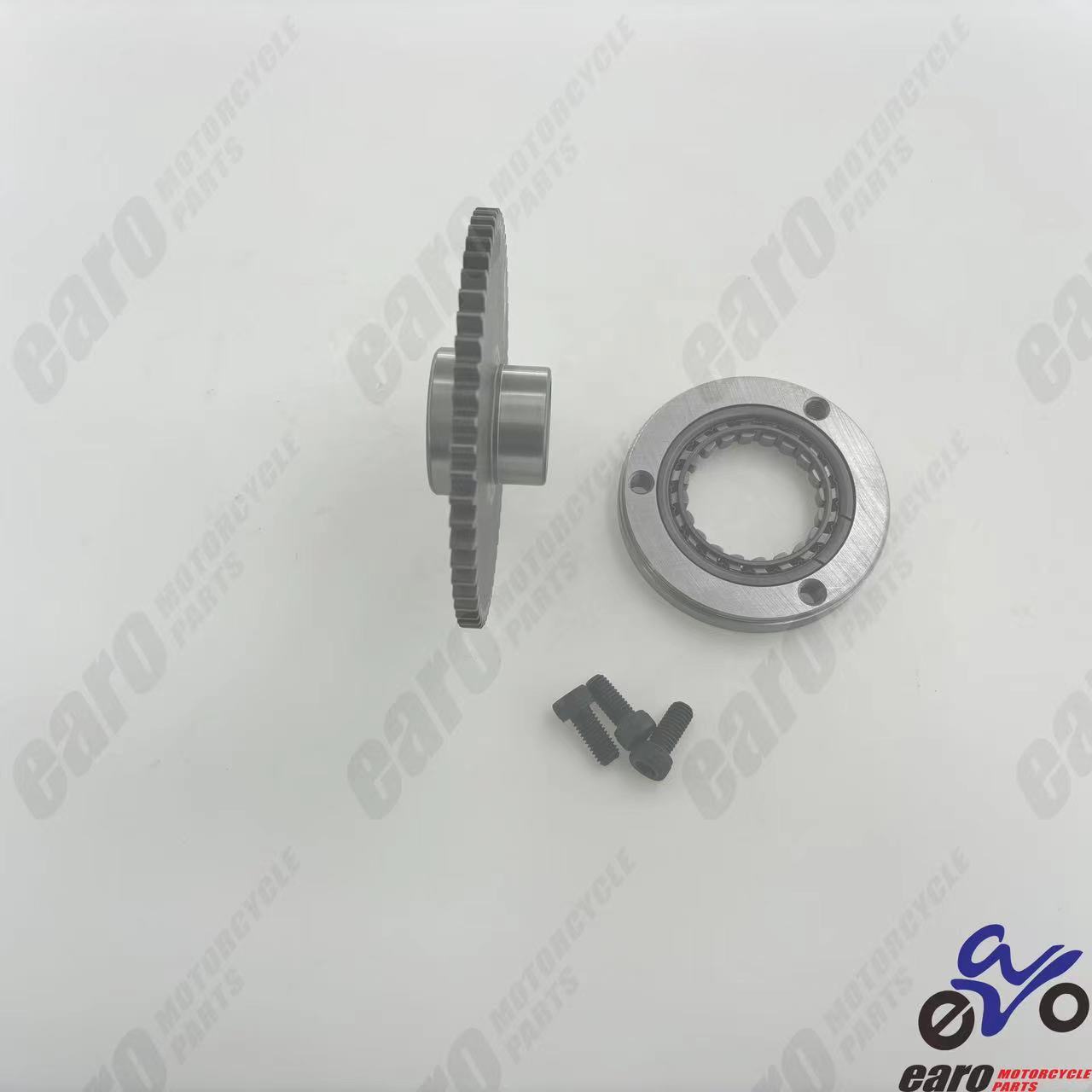 BENDIX Y ENGRANE COMPLETO  ITALIKA TAITAN DM200 E12020069