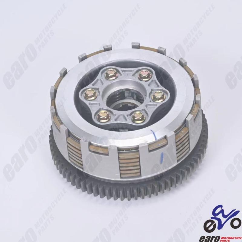 Clutch Completo Motocarro Dinamo 200-250cc 73T 7D Pastas Alta Calidad