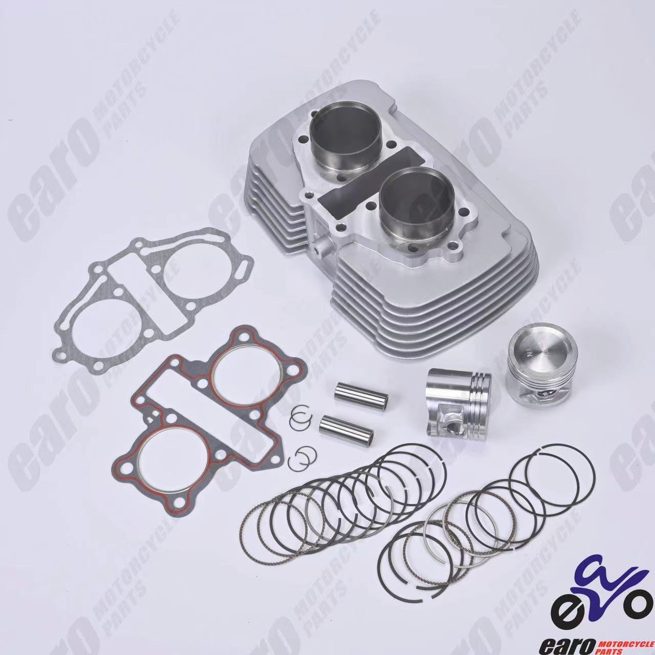 Kit Cilindro Y Piston  para Honda Ca250  Cmx250 Rebel 250  Toromex 250  CB250W1998  CB250M1991 CB250Y  CB250X Trx250 Recon Sportr