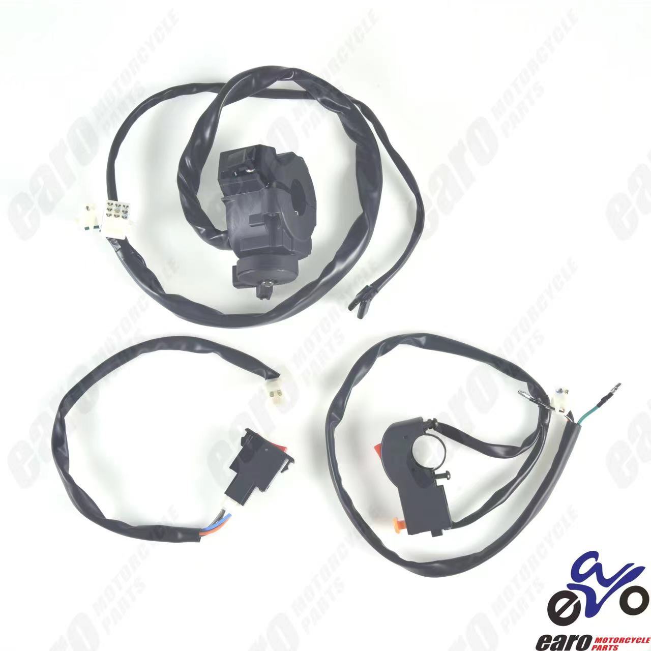 CONJUNTO MANDO IZQ Y DER  ITALIKA ATV250 F04040143 F04040141