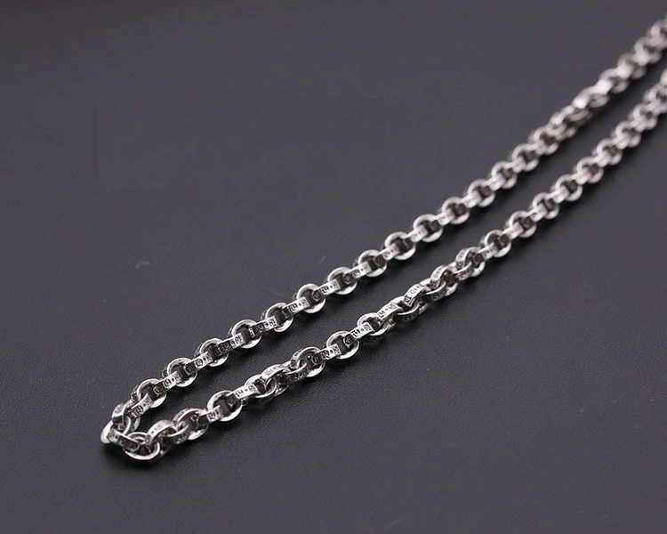 Paper Chains Necklaces 925 Sterling Silver 4 5 mm Width Links 45 50 55 60 65 70 75 80 cm Gothic Punk Handmade Designer Chain Fine Jewelry Accessories Gifts for Men Women