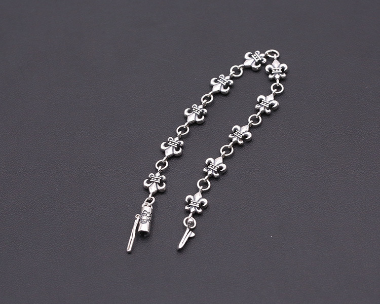 Chain Bracelets 925 Sterling Silver 17 19 20 21 cm Anchors Antique Vintage Links Handmade Chains Lobster Clasps Fashion Jewelry Accessories Gifts For Women