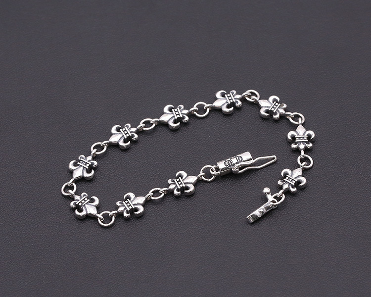 Chain Bracelets 925 Sterling Silver 17 19 20 21 cm Anchors Antique Vintage Links Handmade Chains Lobster Clasps Fashion Jewelry Accessories Gifts For Women