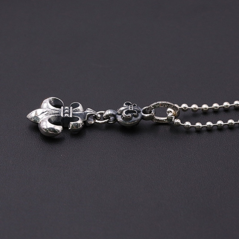 Anchors Pendant Necklaces 925 Sterling Silver Ball chain Vintage Gothic Punk Hip-hop fashion Timeless Jewelry Accessories Gifts For Men Women 45 50 55 60 cm