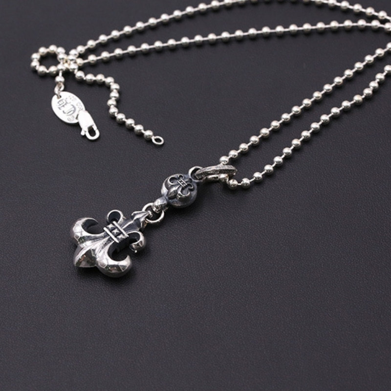 Anchors Pendant Necklaces 925 Sterling Silver Ball chain Vintage Gothic Punk Hip-hop fashion Timeless Jewelry Accessories Gifts For Men Women 45 50 55 60 cm