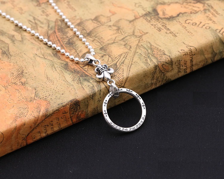 Pendant Necklaces Stars Anchors Hearts Crosses Sterling Silver Ball chain Vintage Gothic Punk Hip-hop fashion Jewelry Accessories Gifts For Men Women 45 50 55 60 cm