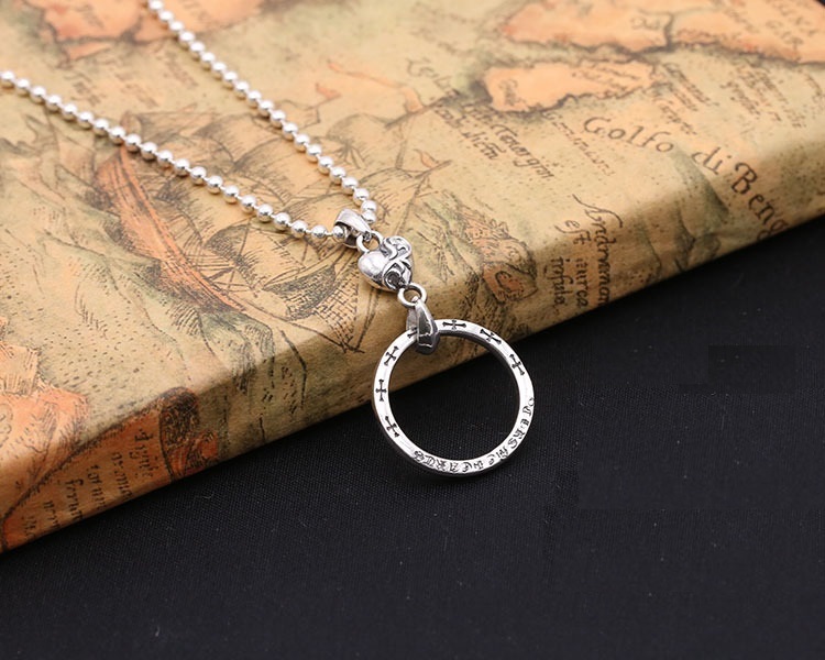 Pendant Necklaces Stars Anchors Hearts Crosses Sterling Silver Ball chain Vintage Gothic Punk Hip-hop fashion Jewelry Accessories Gifts For Men Women 45 50 55 60 cm