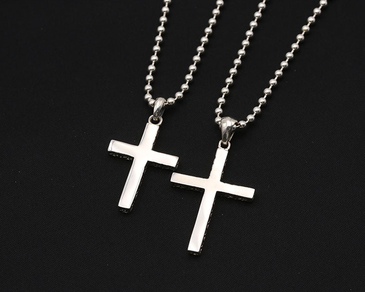 925 sterling silver handmade vintage jewelry necklace pendant without chain American European gothic punk style antique silver designer cross pendants