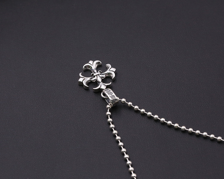 Cross Anchor Pendant Necklaces 925 Sterling Silver Ball chain Vintage Gothic Punk Hip-hop fashion Timeless Jewelry Accessories Gifts For Men Women 50 55 60 65 cm