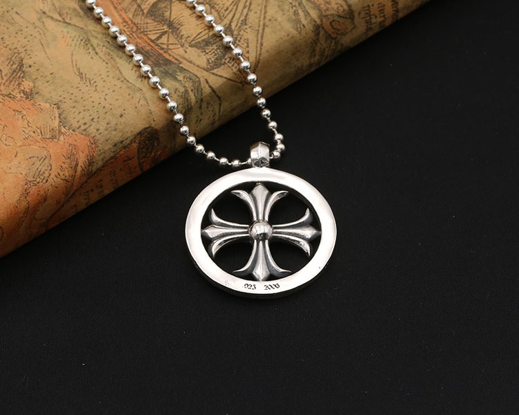 925 sterling silver handmade vintage jewelry necklace pendant without chain American European antique silver designer cross pendants for men and women