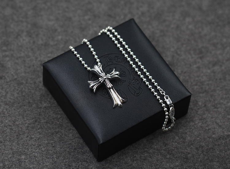 925 sterling silver handmade vintage cross necklace pendant without chain American European gothic punk style antique silver designer Luxury brand jewelry pendants