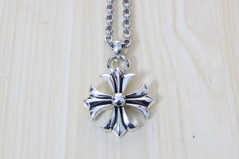 925 sterling silver cross necklace pendant without chain American European gothic punk antique designer Luxury jewelry