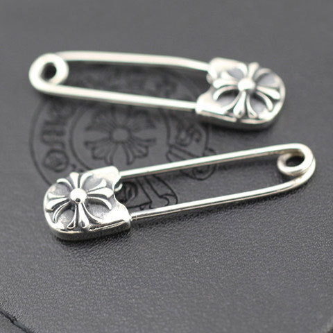 925 Sterling Silver Handmade Crosses Brooches Earrings  American European Punk Gothic Vintage Luxury Jewelry Accessories Gifts