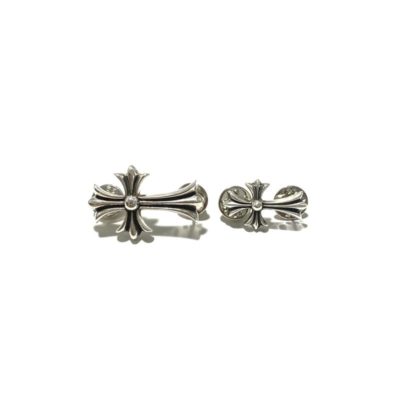 925 sterling silver crosses sword anchors brooches collar pins antique handmade punk hip-hop Luxury jewelry accessories