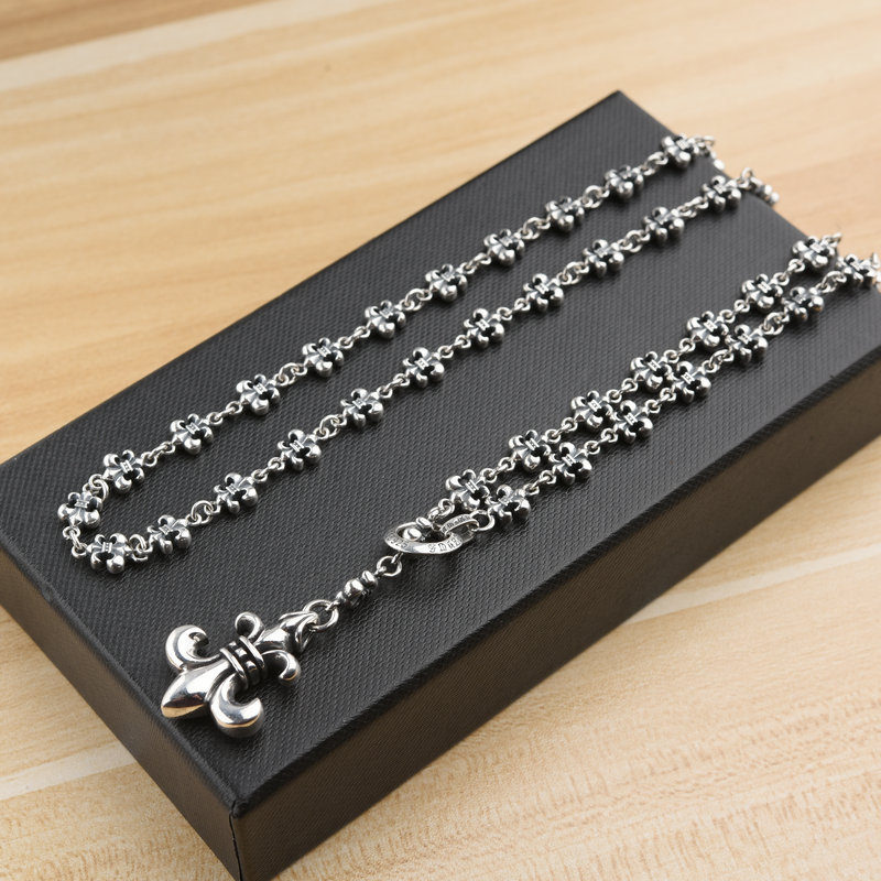 925 Sterling Silver Anchor Pendant Necklaces Vintage Gothic Punk Hiphop Antique Designer Luxury Jewelry Accessories