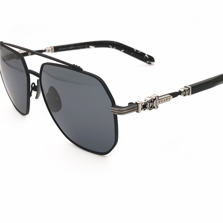 Vintage Fashion Designer Sunglasses Casual Driving Fishing Racing Sports Beach Eyewears Crosses Sword Metal Frame HAND-A