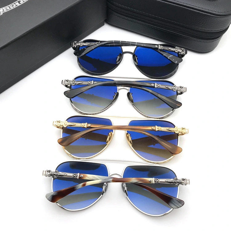 Vintage Fashion Designer Sunglasses Casual Driving Fishing Sports Beach Eyewears Crosses Metal Frame YOU CAN EAT