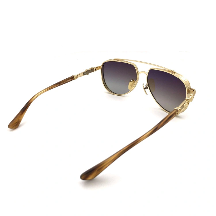 Vintage Fashion Designer Sunglasses Casual Driving Fishing Sports Beach Eyewears Crosses Metal Frame YOU CAN EAT