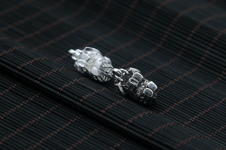 925 Sterling Silver Elephant Pendant Necklaces Vintage Antique Designer Luxury Jewelry Accessories