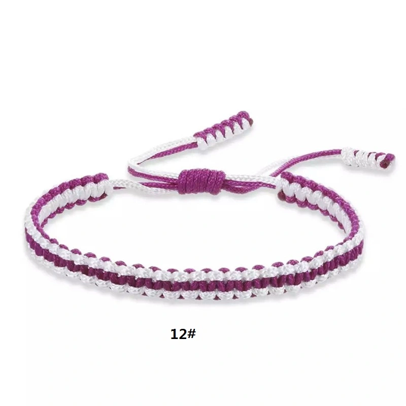 Cord Braided Strands Friendship Bracelets Adjustable Fashion Jewelry Accessories Gifts for Men And Women