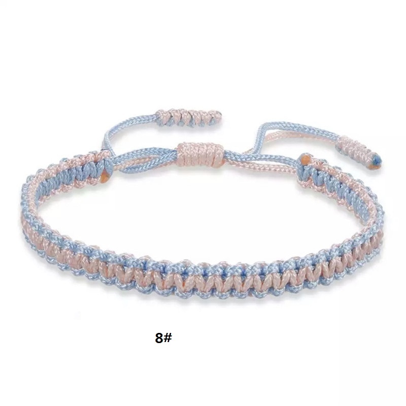 Cord Braided Strands Friendship Bracelets Adjustable Fashion Jewelry Accessories Gifts for Men And Women