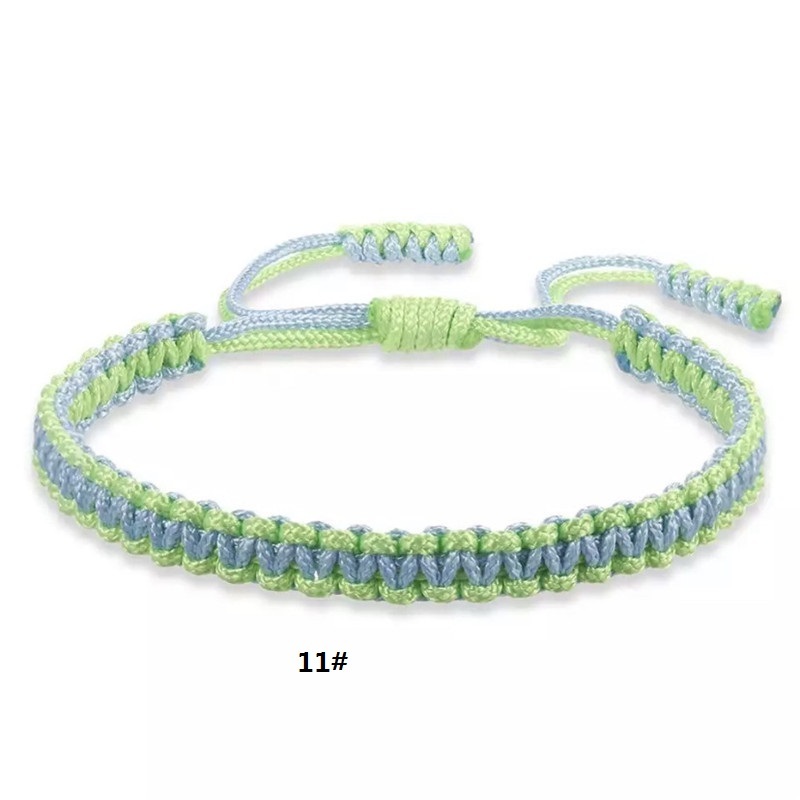 Cord Braided Strands Friendship Bracelets Adjustable Fashion Jewelry Accessories Gifts for Men And Women