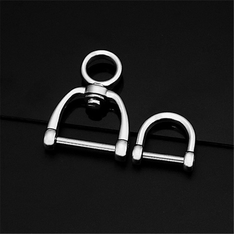 Stainless Steel Keychain Keyrings Component Parts for Key Classic Vintage Fashion Accessories Gifts