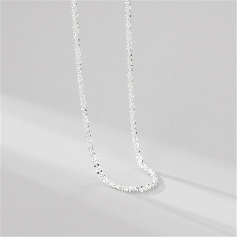Links Chains 925 Sterling Silver Necklaces 40 45 cm Delicate Custom Handmade Designer Chain Luxury Fine Jewelry Accessories Gifts for Women Link in instagram story