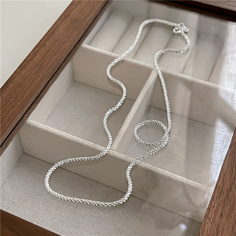 Links Chains 925 Sterling Silver Necklaces 40 45 cm Delicate Custom Handmade Designer Chain Luxury Fine Jewelry Accessories Gifts for Women Link in instagram story