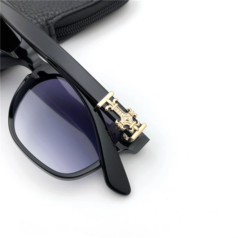 Vintage Fashion Sunglasses Casual Driving Fishing Sports Beach Eyewears Crosses Metal Frame CH8002