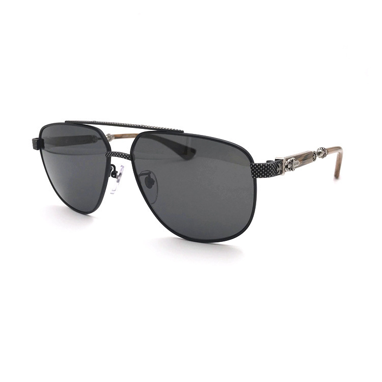 Vintage Fashion Sunglasses Casual Driving Fishing Sports Beach Eyewears Crosses Metal Frame PROB-I