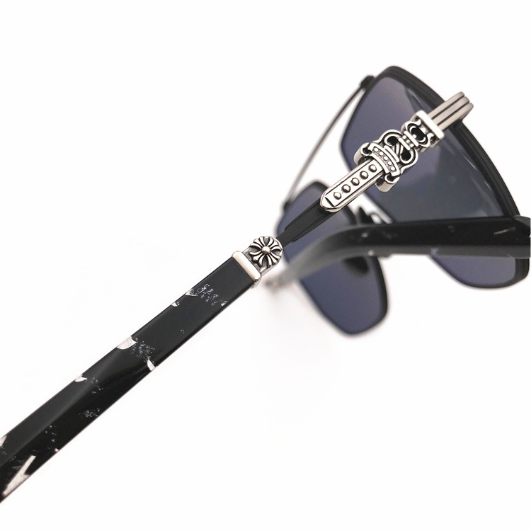 Vintage Fashion Sunglasses Casual Driving Fishing Sports Beach Eyewears Crosses Metal Frame  HAND-A