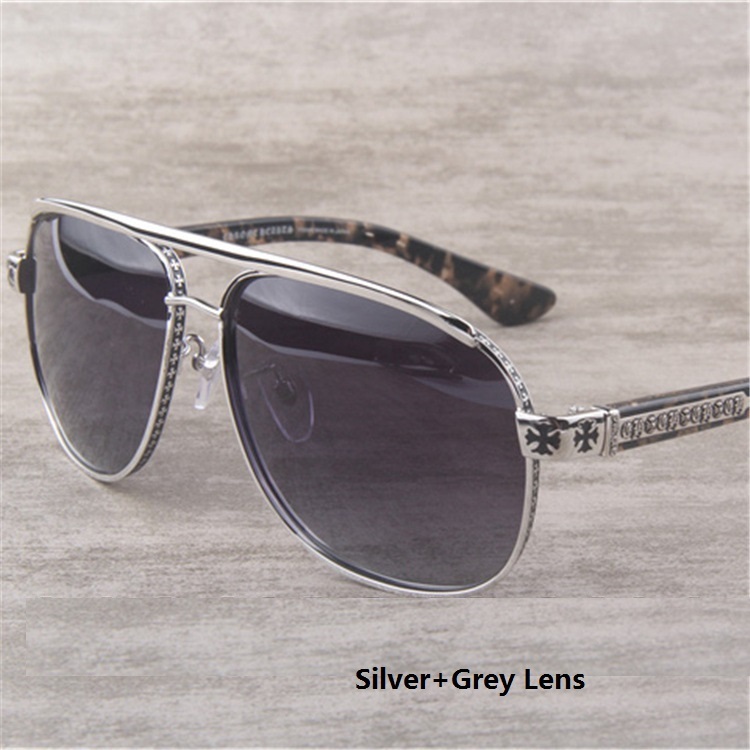 Vintage Fashion Sunglasses Casual Driving Fishing Sports Beach Eyewears Crosses Metal Frame  BONEYARD I