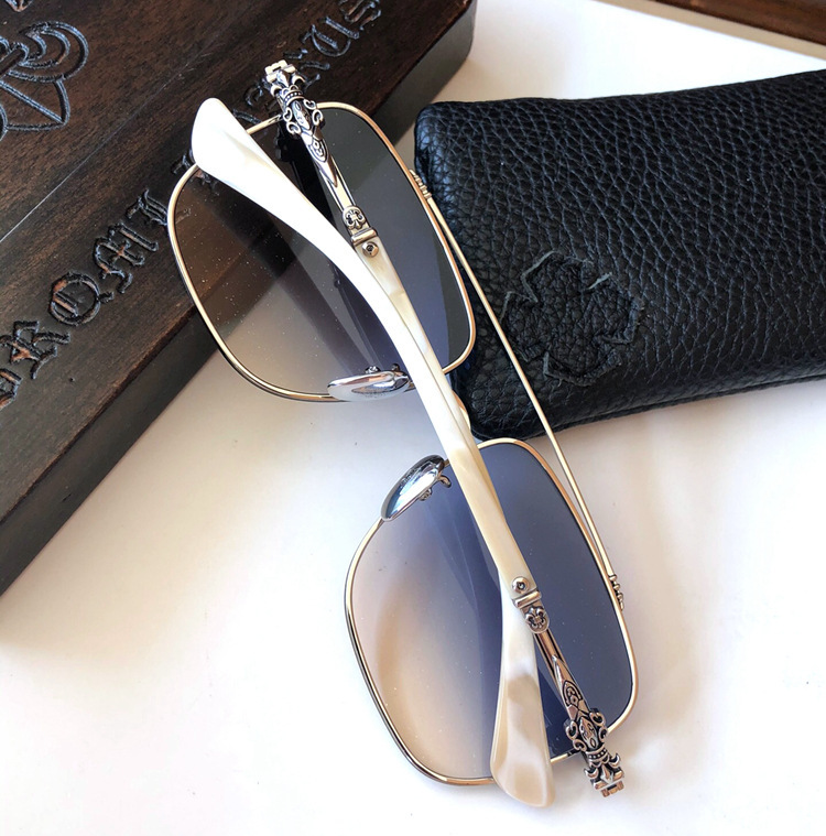 Vintage Fashion Sunglasses Casual Driving Fishing Sports Beach Eyewears Crosses Metal Frame  8042