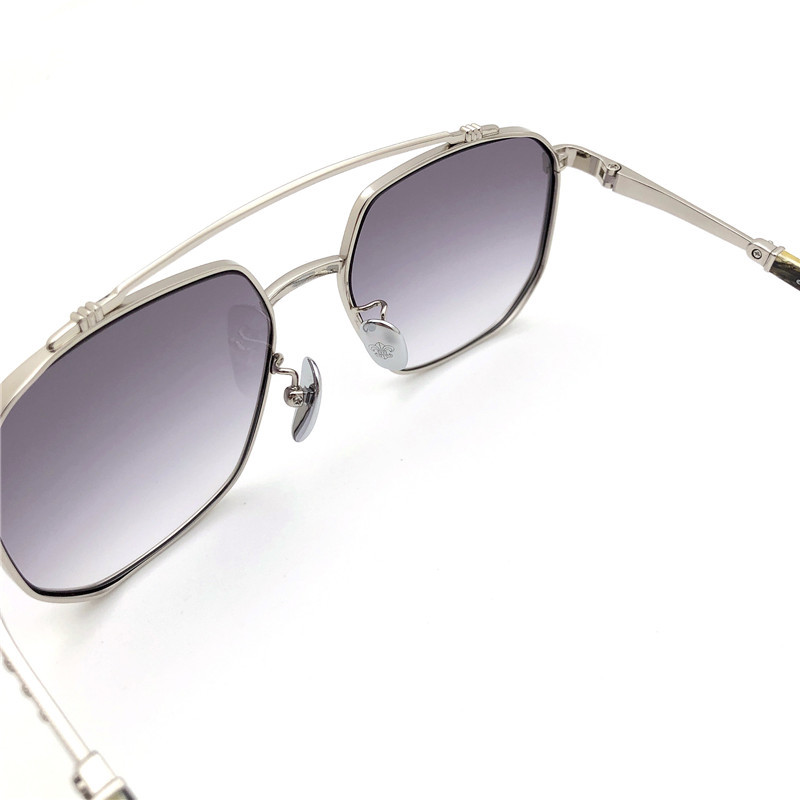 Vintage Fashion Sunglasses Casual Driving Fishing Sports Beach Eyewears Crosses Metal Frame CH8030