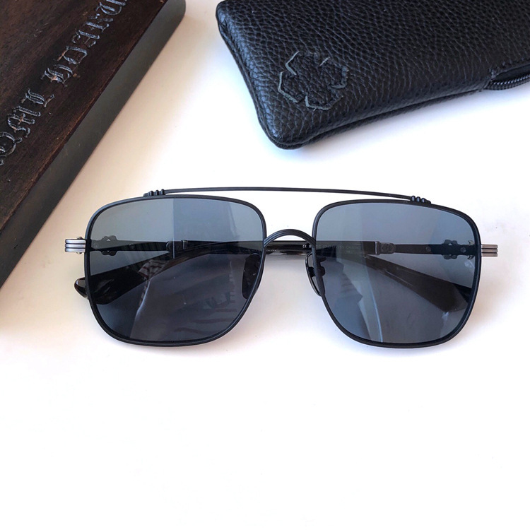 Vintage Fashion Sunglasses Casual Driving Fishing Sports Beach Eyewears Crosses Metal Frame  8042