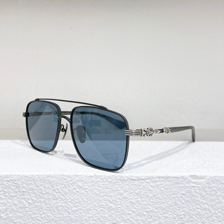 Vintage Fashion Sunglasses Casual Driving Fishing Sports Beach Eyewears Crosses Metal Frame  8042